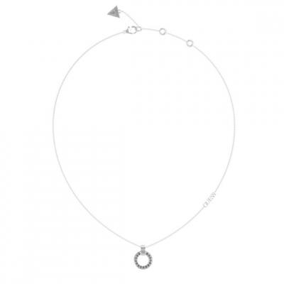 Collier femme Guess Bijoux JUBN03159JWRH - CIRCLE LIGHTS Acier Argent