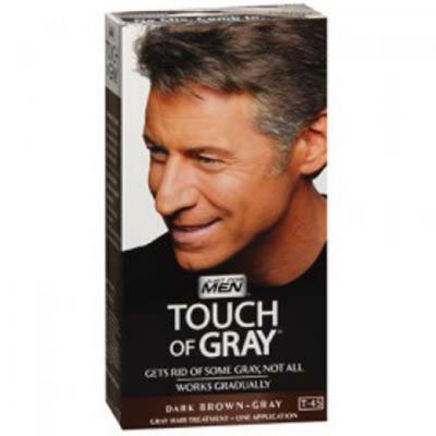 COLORATION CHEVEUX HOMME - Gris Ch&acirc;tain Fonc&eacute;-Just For Men