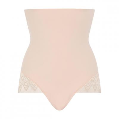 Chantelle Culotte amincissante sexy taille haute, golden beige, Small