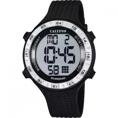 Montre Calypso Montres K5663-1 - Montre Silicone Noir Homme