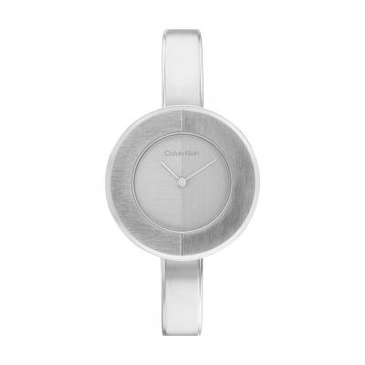 Montre Confidence Bangle Argent&eacute; 25200022 Gris Calvin Klein