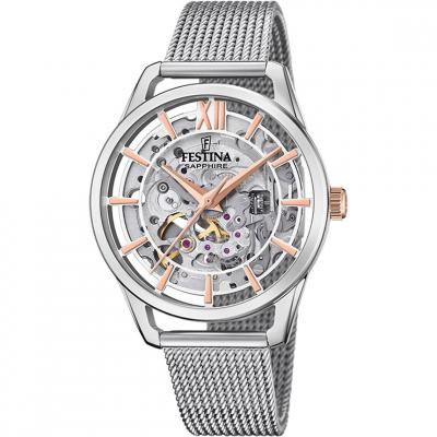 Montre Femme Festina AUTOMATICO F20627-1 - Bracelet Acier