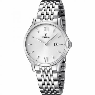 Montre Festina F16748-2 - Montre Acier Blanche Festina Montres