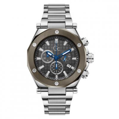 Montre femme Gc Legacy Z18002G5MF avec bracelet en acier argent