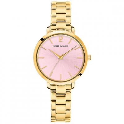 Montre Femme Pierre Lannier Chouquette - 079M552 Bracelet Acier Dor&eacute;