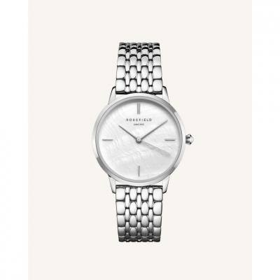 Rosefield The Pearl Edit RMSSS-R02 - Femme - Analogique - Quartz - Stainless steel - Verre min&eacute;ral