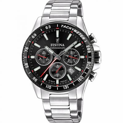 Chronograph Festina F20560/6 Cadran Noir - 45mm - 10ATM