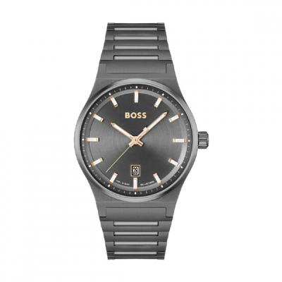 Montre Homme Boss Candor 1514078 - Bracelet Acier Gris