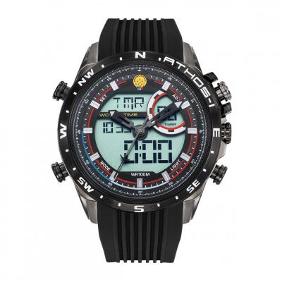PATROUILLE DE FRANCE Montre Homme en Silicone Noir