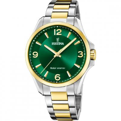 Montre Homme Festina 20657-3 - Bracelet Acier Dor&eacute;