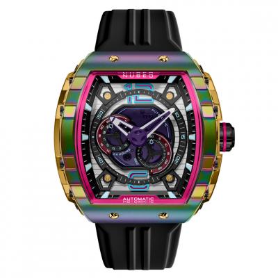 Montre Homme Nubeo NB608703 Bracelet s Automatique Magellan 24h 