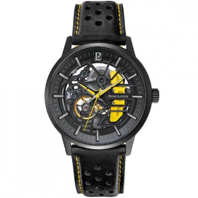 Montre Homme Pierre Lannier Paddock - 338A443 Bracelet Cuir Noir