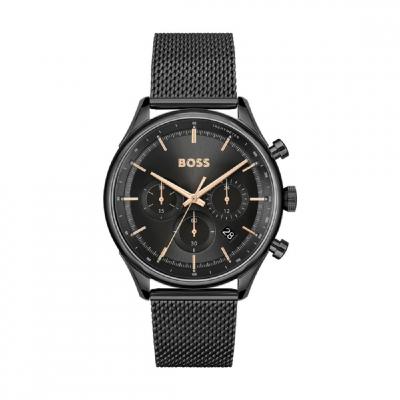 Montre Homme Boss Gregor - 1514065 Bracelet Acier Noir