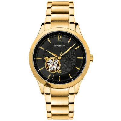 Montre Homme Fleuret 337B032 Cadran Noir Bracelet Acier Dor&eacute;