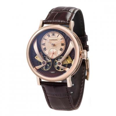 Montre Homme Beaufort Anatolia Automatic ES-8059-03 - Bracelet Cuir Marron