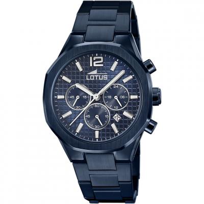 Montre pour Homme EXCELLENT L18848-1 avec bracelet en acier bleu