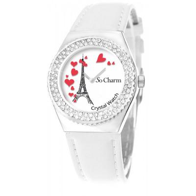 Montre So Charm Montres MF316-COEURS-TE-BLANC - Montre Femme
