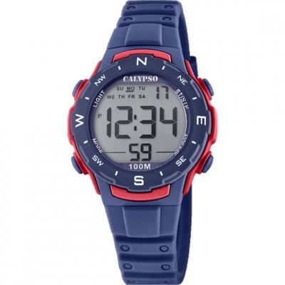 Calypso Mixte Digital Quartz Montre avec Bracelet en Plastique K5801/4