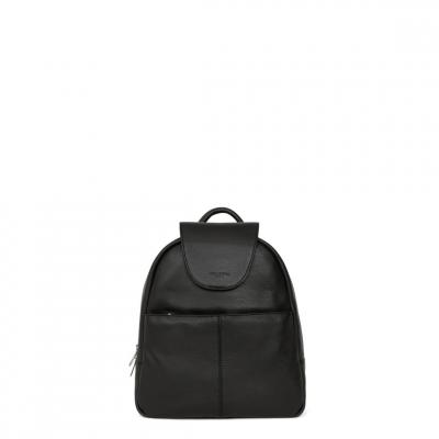 Sac &agrave; dos - Cuir de vachette noir