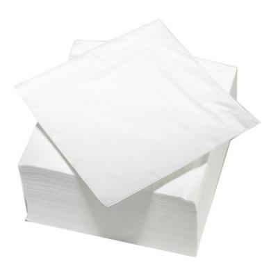 LE NAPPAGE ARTS DE LA TABLE 100 Serviettes en ouate 2 Plis 33 x 33 cm Blanc FSC