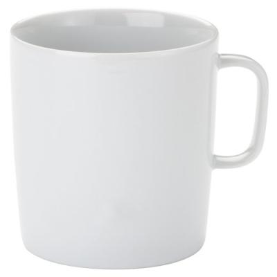 A Di Alessi Ajm28/89 Platebowlcup Mug En Porcelaine Blanche Set De 4 Pi&egrave;ces