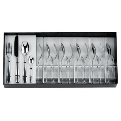Nuovo milano, couverts set 24 pcs, alessi