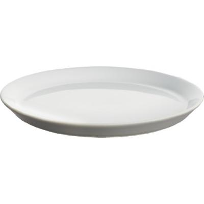 Alessi Dc03/5 Lg Tonale Assiette &agrave; dessert en C&eacute;ramique Stoneware, Light Grey, Set de 4 Pi&egrave;ces