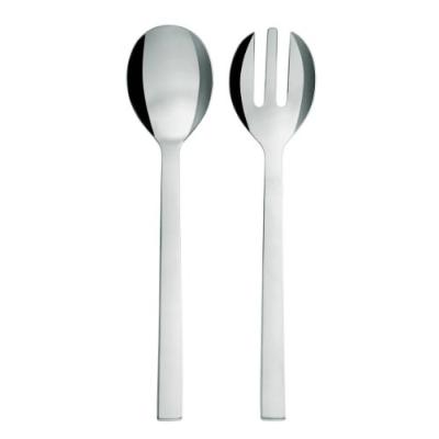 Alessi Dc05/14 Santiago Couverts &agrave; Salade en Acier Inoxydable 18/10 Brillant