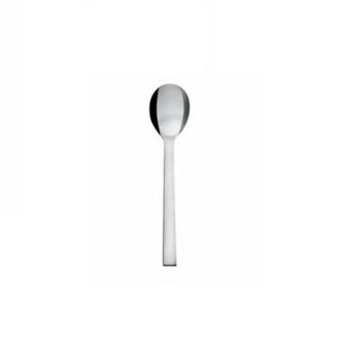 Alessi Dc05/7 Santiago Cuill&egrave;re &agrave; Th&eacute; en Acier Inoxydable 18/10 Argent&eacute;, Set de 6 Pi&egrave;ces