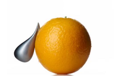 Alessi gch02 apostrophe eplucheur orange