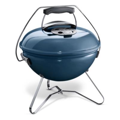 Barbecue &agrave; charbon 37cm slate blue Weber - 1126804 