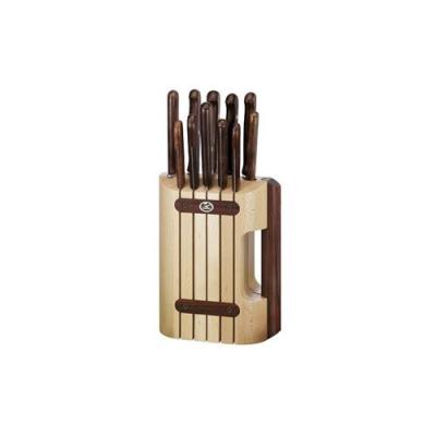 Victorinox - Bloc Porte-Couteaux Wood, 11 Pi&egrave;ces - Beech 5.1150.11