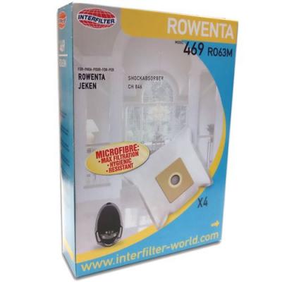 Bo&icirc;te de 4 sacs papier Aspirateur 35600758 EDER, ROWENTA - 35814