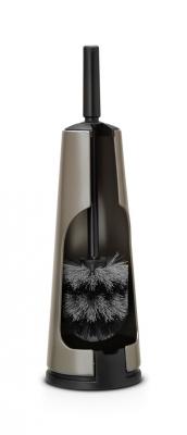 Brabantia Classic Brosse WC avec support 12x42x12cm Platinum