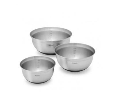 BRABANTIA - Set de 3 bols mixeur 1l / 1.6l / 3l brabantia. -