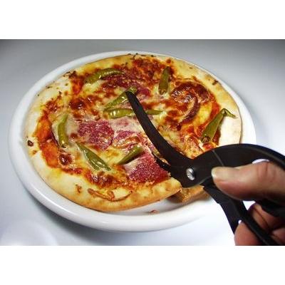 Fackelmann 48579 Ciseaux &agrave; Pizza Nylon,Noir
