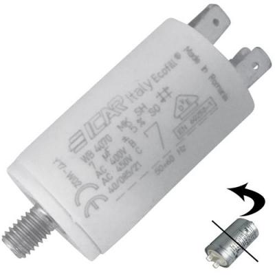Condensateur 7UF pour r&eacute;frig&eacute;rateur, cong&eacute;lateur Hotpoint C00165927