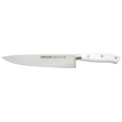 Couteau de chef forg&eacute; lame 20cm Riviera White Arcos