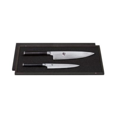 Kai dms.220 shun damas set de 2 couteaux japonais