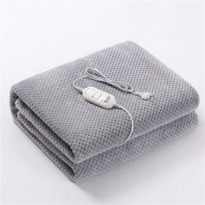 Couverture &Eacute;lectrique Polaire - XL - 150 X 80 Cm - 60W - Couleur Gris