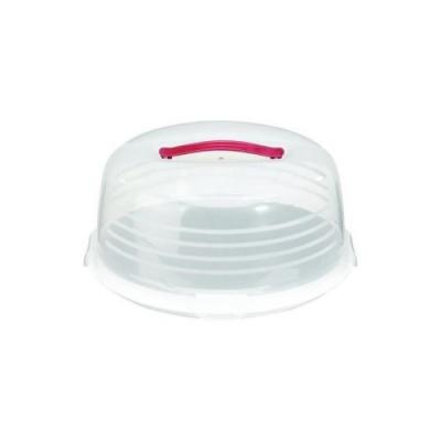 CURVER Boite &agrave; g&acirc;teaux ronde, Blanc, Other Kitchenware, 34,7x34,7x15,2 cm