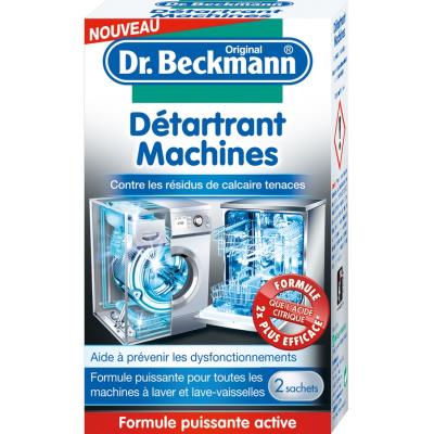 DR BECKMANN D&eacute;tartrant machines - 2 x 50 g