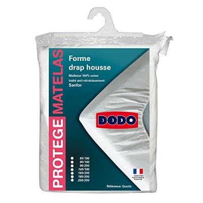 Prot&egrave;ge matelas Quartz 90x190cm bonnet 30cm