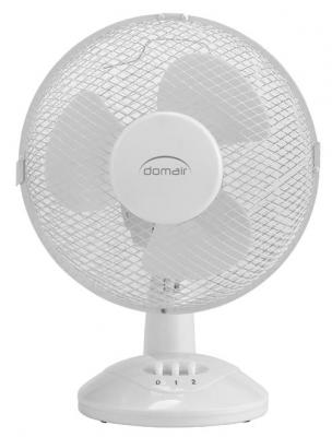 Ventilateur &agrave; poser, DOMAIR, Dk23 blanc 30 W, D23 cm