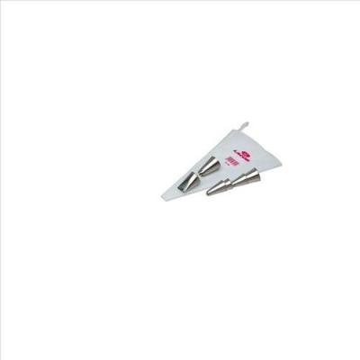 Douille inox - D : 4, 5, 6, 8, 10 et 12 mm - lot de 6, unies