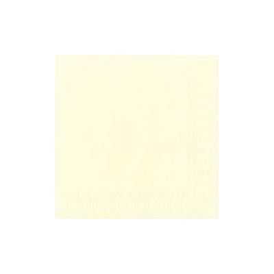 Duni serviette 33x33 3 plis x 20 champagne