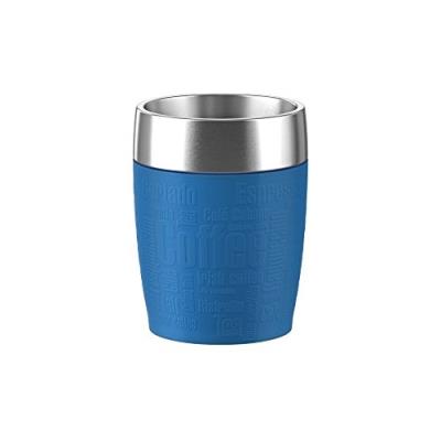 Emsa 514515 cup gobelet isotherme travel blue - 0,20 l