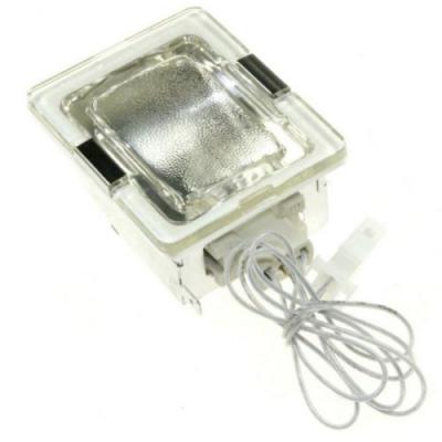 Ens douille+carter+joint+hublot de lampe halo 25w pour four hotpoint ariston