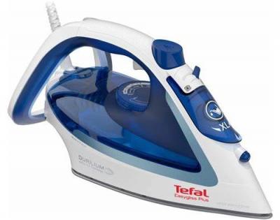 Fer &agrave; repasser vapeur de 0,27L 2500W bleu blanc FV5736 Tefal
