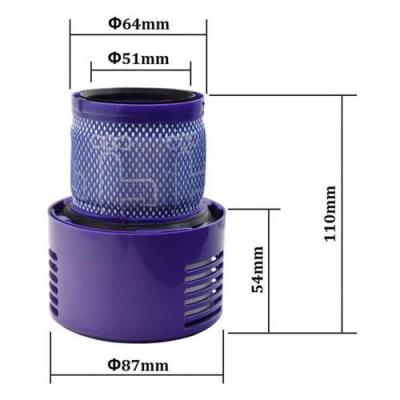 Filtre Allotech compatible pour aspirateur DYSON V10